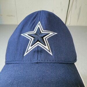 Authentic NFL Dallas Cowboys NFL Baseball Cap Hat Adjustable‎ Navy Blue OSFA